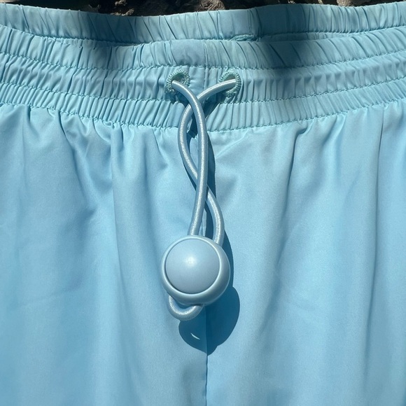 PANGAIA FLWRDWN™ Track Pants Light Blue | Medium | Insulated Thermal Sweatpants - Picture 4 of 15